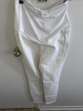 J. Crew Women’s maternity Skinny Jeans in White